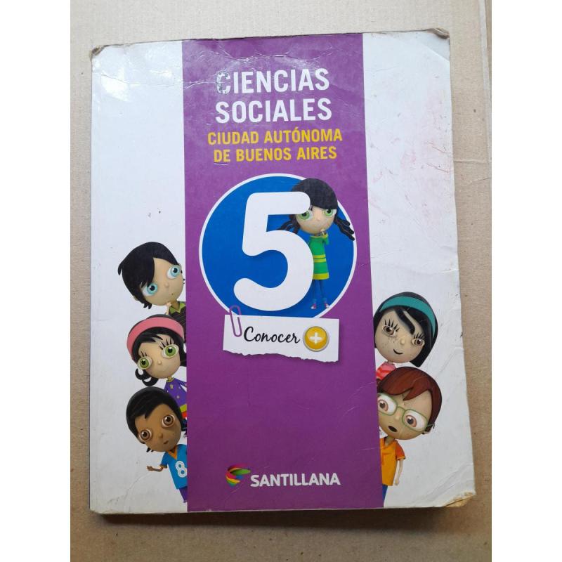 Ciencias sociales 5, caba, ed. santillana