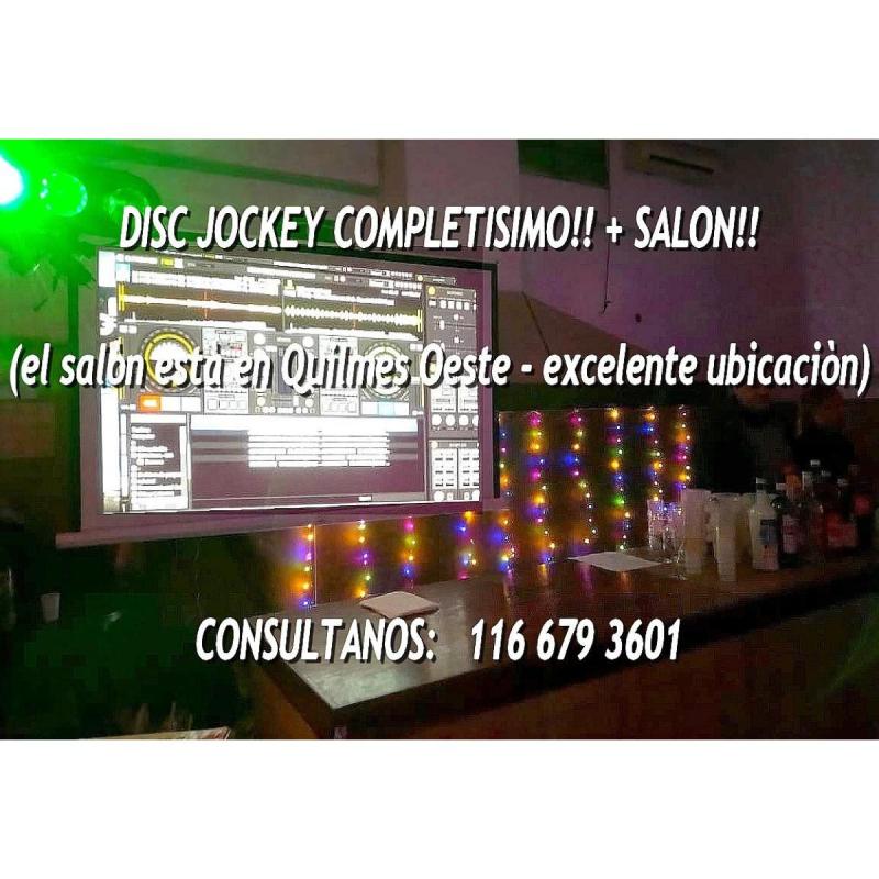 SALON JUNTO A DISC-JOCKEY desde solo $380mil! excelente zona (Quilmes) y mas servicios!!! - 2
