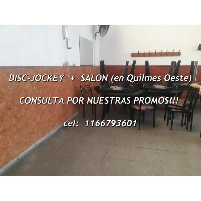 SALON JUNTO A DISC-JOCKEY desde solo $380mil! excelente zona (Quilmes) y mas servicios!!! - 4