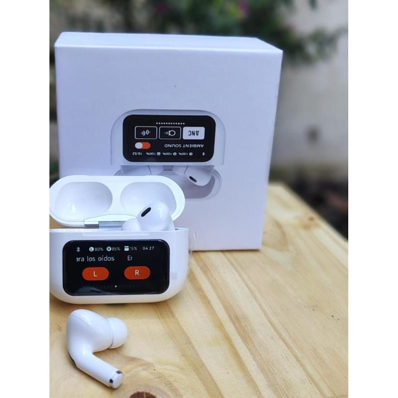 Auriculares Bluetooth A9 con pantalla touch