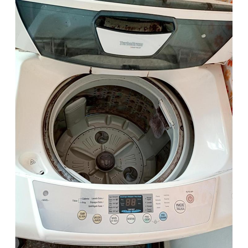 Lavarropas LG Fuzzy Logic 10,5 KG