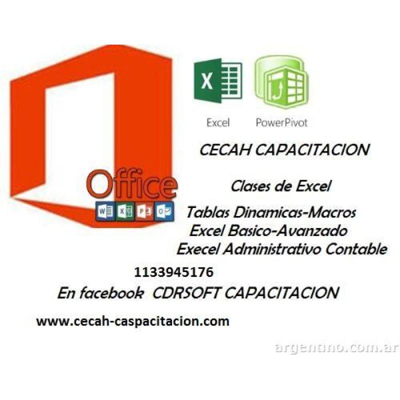 cursos de excel para empresas en flores