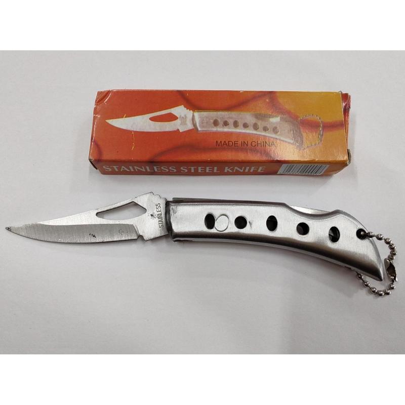 Llavero cortapluma plegable