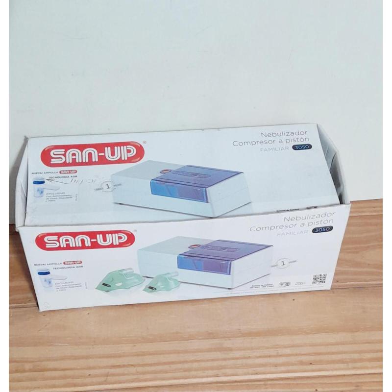 Nebulizador a pistón san up. Sin uso.