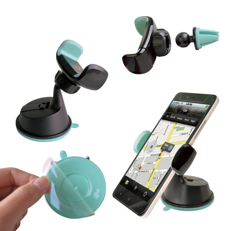 Soporte Celular Para Auto Tablero Vidrio Sopapa Ventilacion - 2
