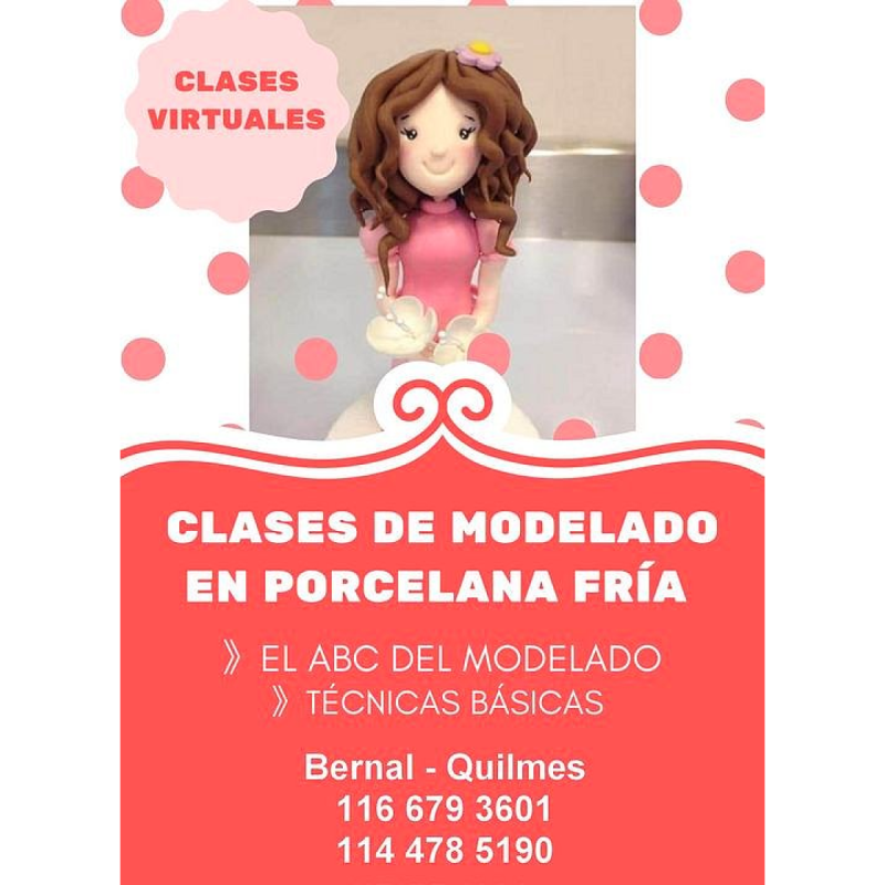 Clases de Modelado de Porcelana Fria, Fotografia Dibujo y Pintura en Bernal