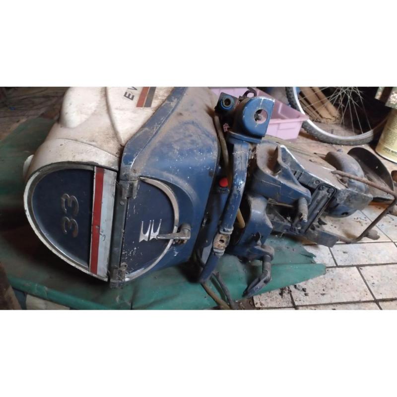 Lancha 14 pies c/evinrude 33 hp comando trailer funda - 9