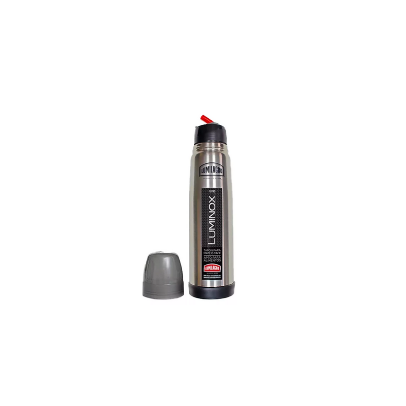 Termo Lumilagro Acero Luminox de acero inoxidable 1L acero