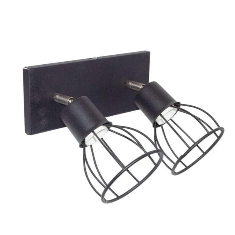 Aplique de Pared Spot Malta 2 Luces Varios Colores