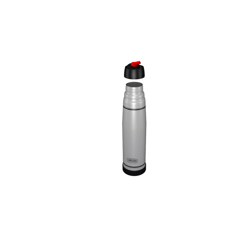 Termo Lumilagro Acero Luminox de acero inoxidable 1L acero - 5