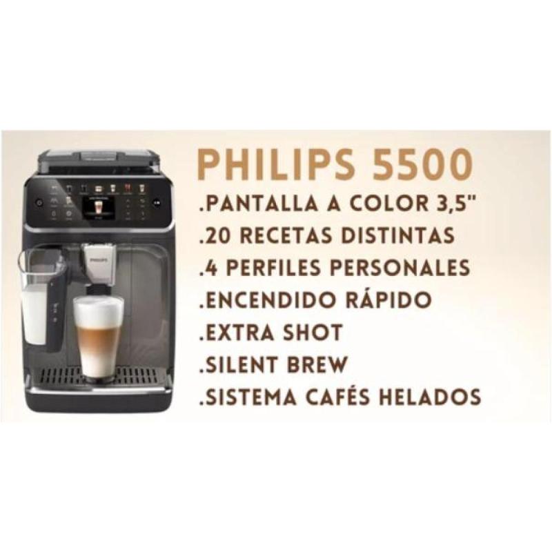 Cafetera automatica Phillips 5500 Lattego Nueva!! - 6