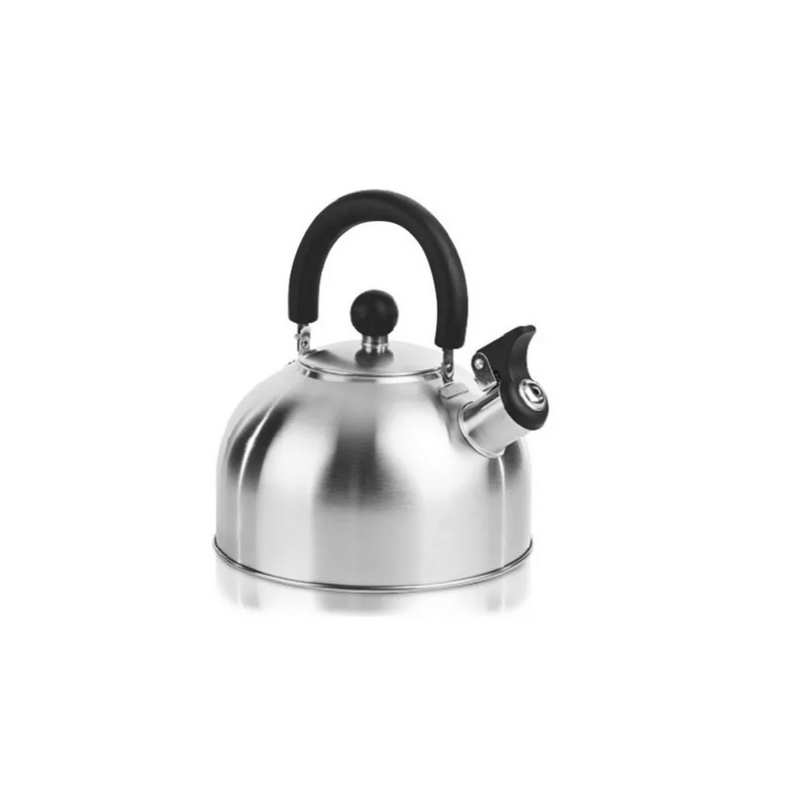 Pava De Acero Inoxidable Silbadora Mango Entero 2.5 Litros