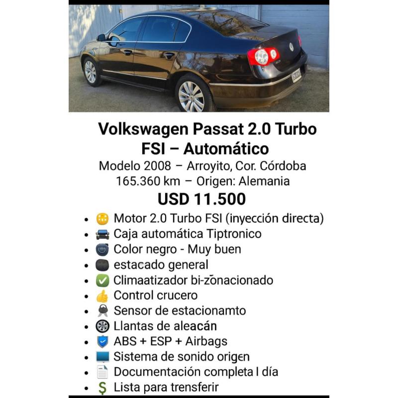 Passat 2.0 fsi 2008
