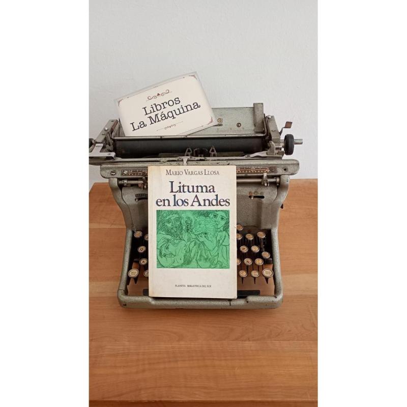 Libro Lituma en los Andes - Vargas Llosa Mario