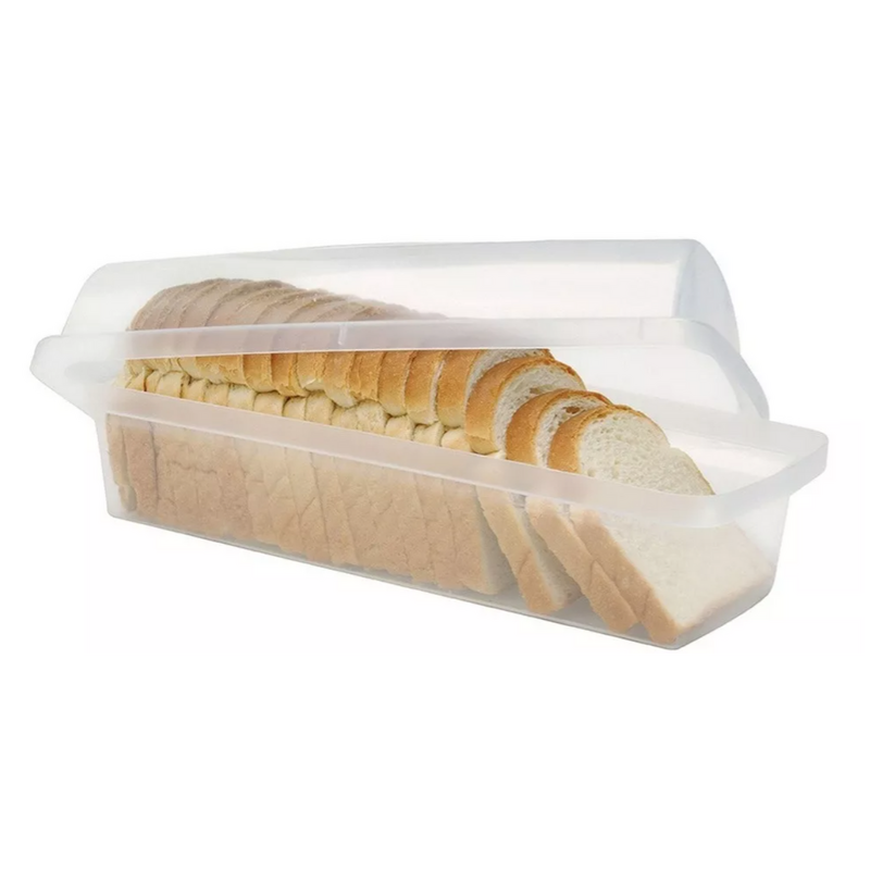 Panera Porta Pan Lactal Molde Organizador SAN REMO Online Color Transparente Casar