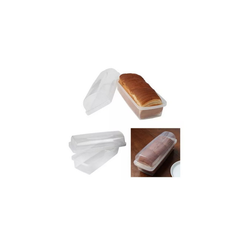Panera Porta Pan Lactal Molde Organizador SAN REMO Online Color Transparente Casar - 4