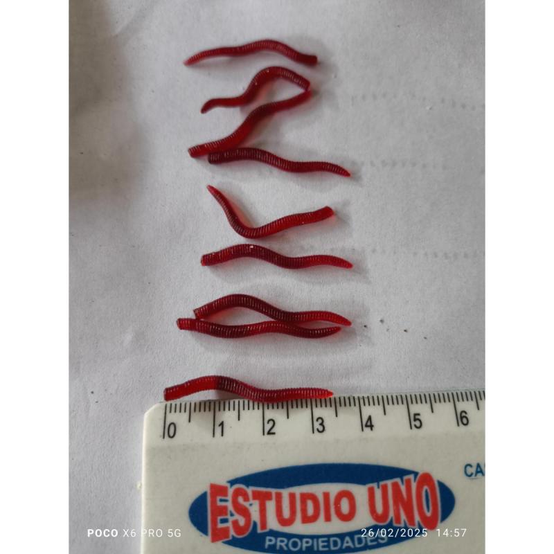 Señuelos de goma