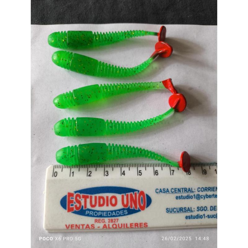 Señuelos de goma