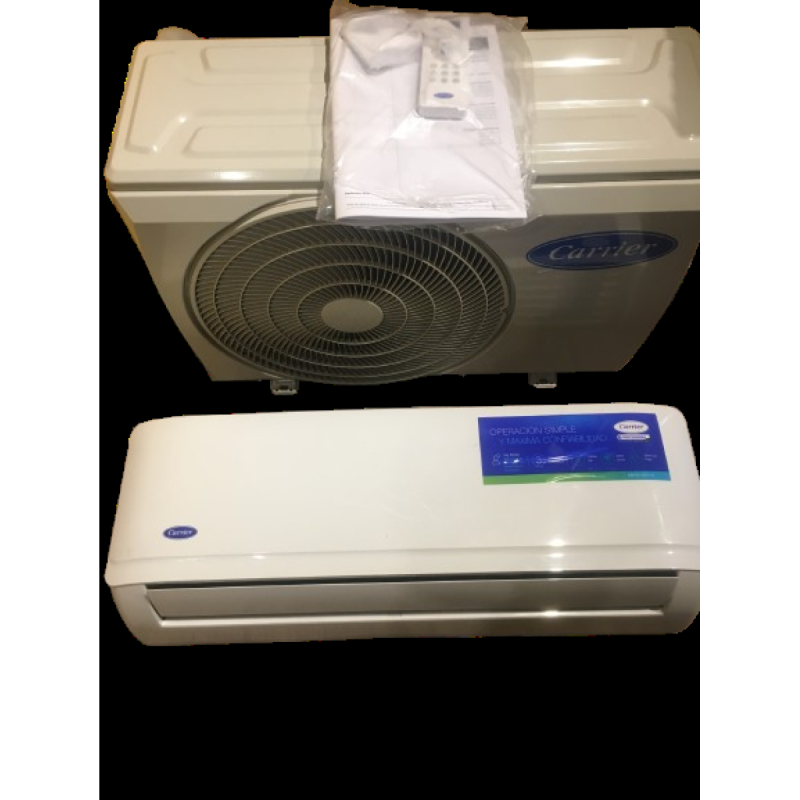 Aire acondicionado Carrier split frío/calor 3001 frigorías blanco 220V 53HFA1201E $580.000 - 2