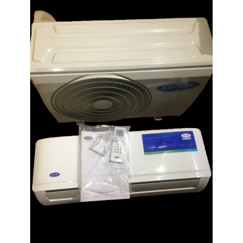 Aire acondicionado Carrier split frío/calor 3001 frigorías blanco 220V 53HFA1201E $580.000 - 4