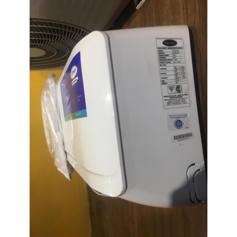 Aire acondicionado Carrier split frío/calor 3001 frigorías blanco 220V 53HFA1201E $580.000 - 8