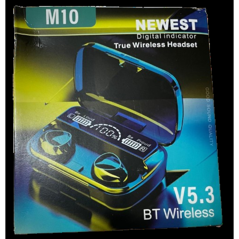 Auriculares inhalambricos marca NEWEST, modelo M10 V5.3 BT Wireless - 2