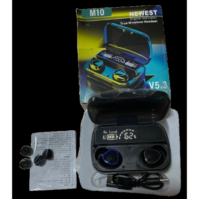 Auriculares inhalambricos marca NEWEST, modelo M10 V5.3 BT Wireless - 8