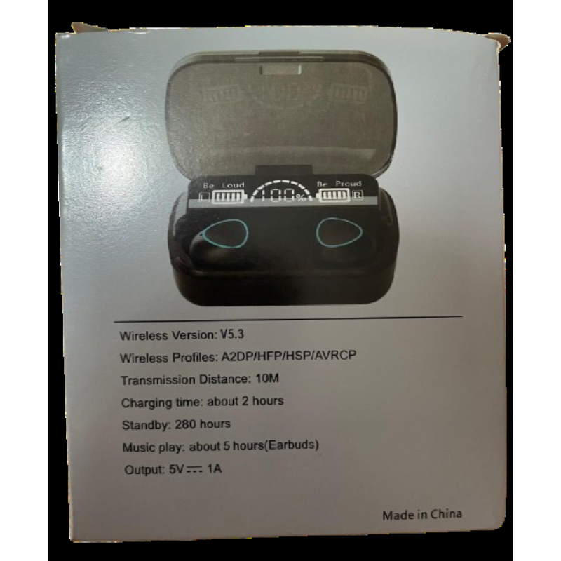 Auriculares inhalambricos marca NEWEST, modelo M10 V5.3 BT Wireless - 9
