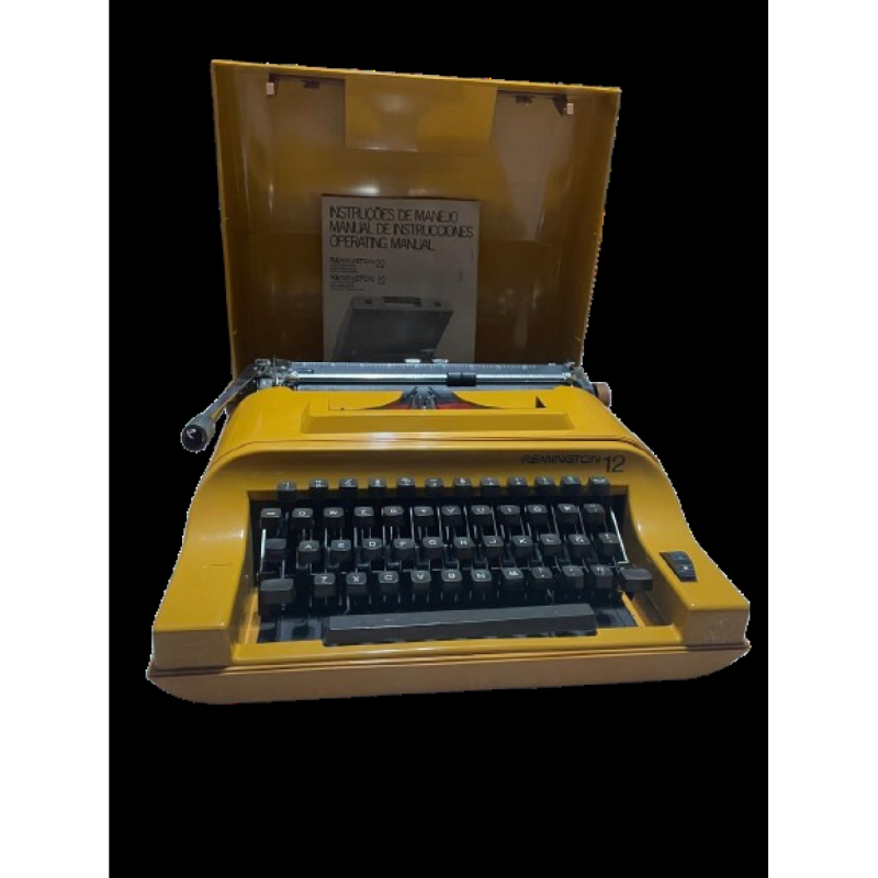 Maquina de escribir REMINGTON antigua con estuche, en muy buenas condiciones - 6