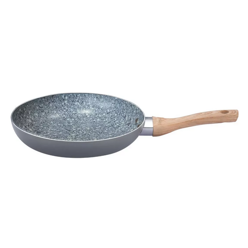 Sarten Antiadherente Hudson GRA21 22 Cm Granito Color Gris