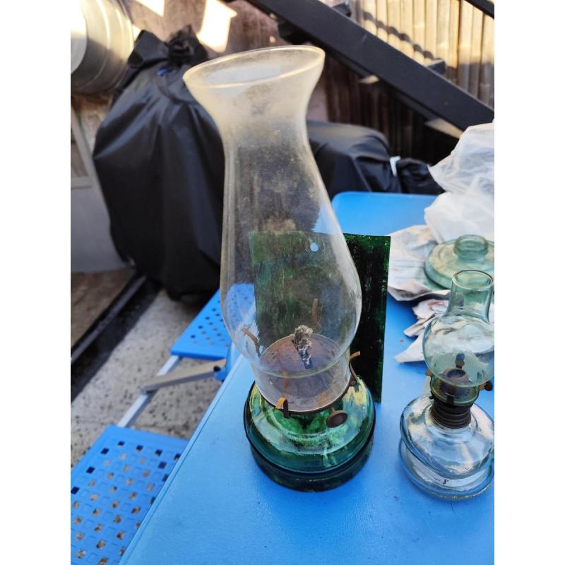 antiguos faroles a kerosene