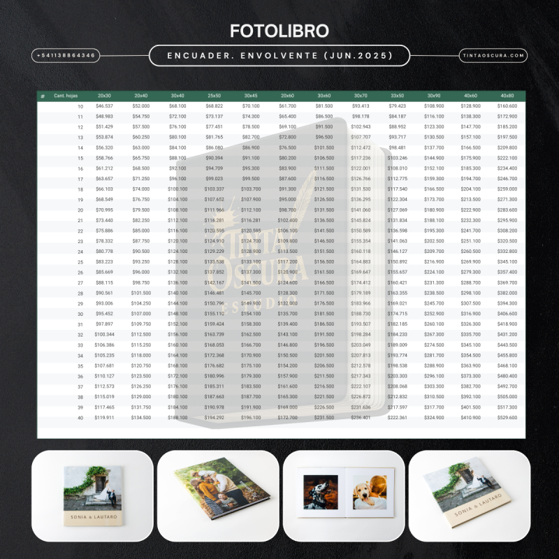 Fotolibros & Photobooks | Producción Contínua Argentina