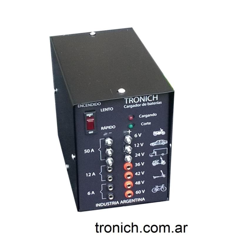 Cargador auto moto camion monopatin bicicleta 50 amp. multivolt