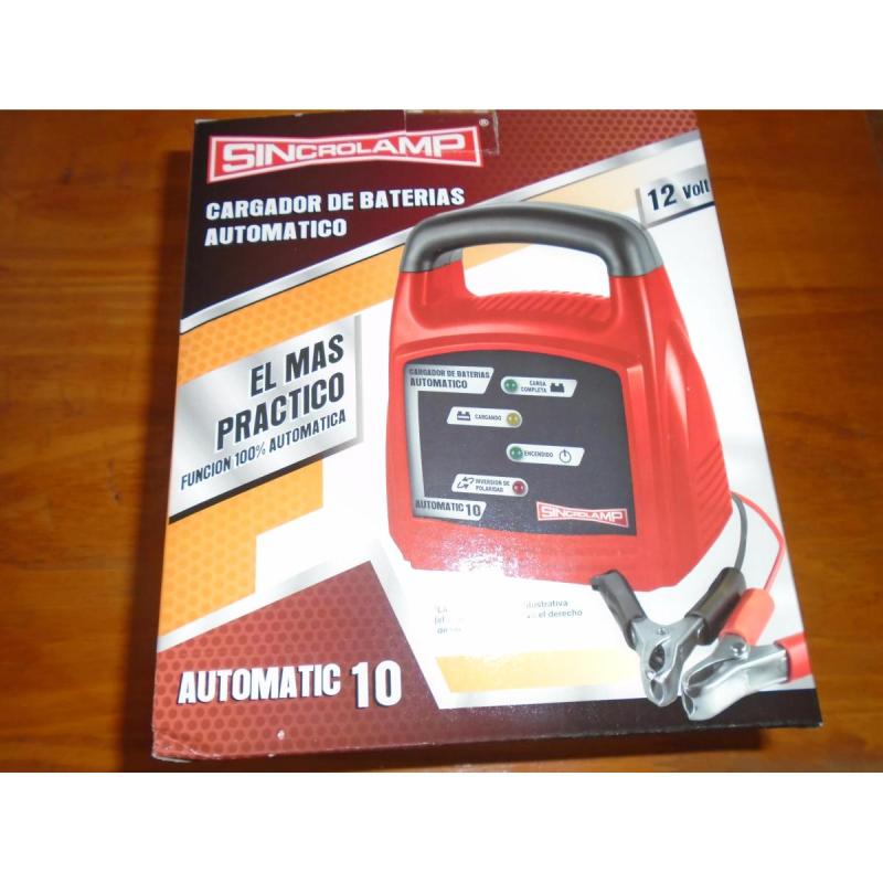 Cargador De Baterías Auto Automático Sincrolamp Automatic 10