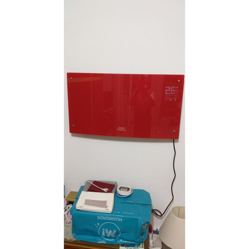 Vitroconvector Peabody 2000w Rojo Pe-vqd20r Digital