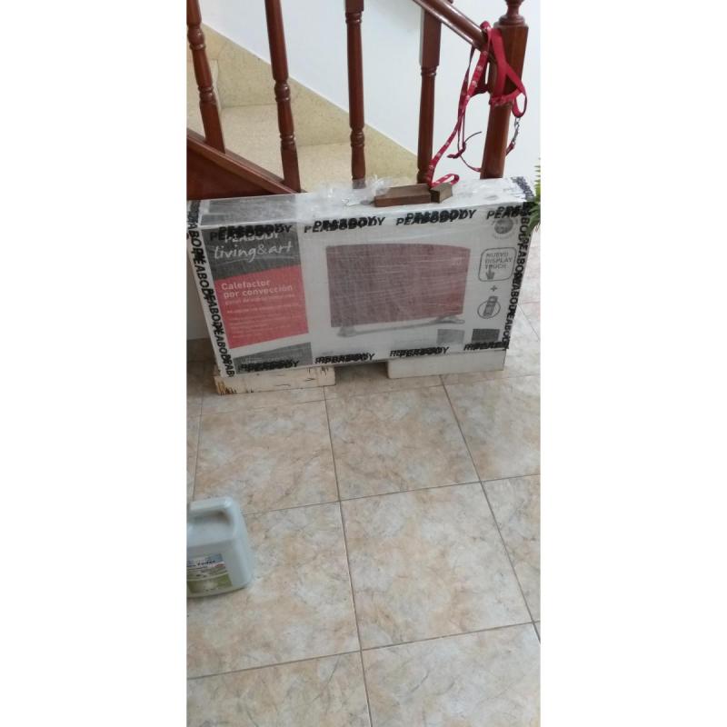 Vitroconvector Peabody 2000w Rojo Pe-vqd20r Digital - 4