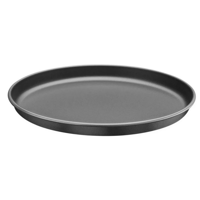 Pizzera Teflón Antiadherente Molde Pizza Tramontina 35 Cm Color Negro - 3