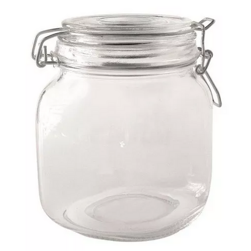 Frasco Hermetico Vidrio 1 Litro
