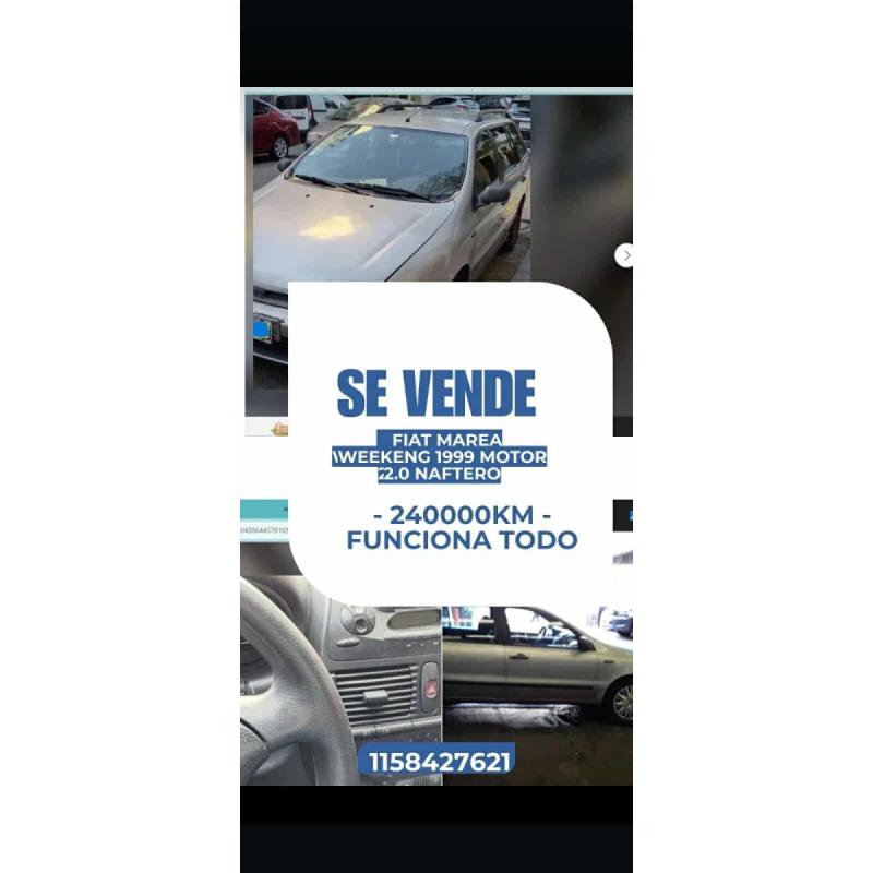 Fiat marea weekend  familiar