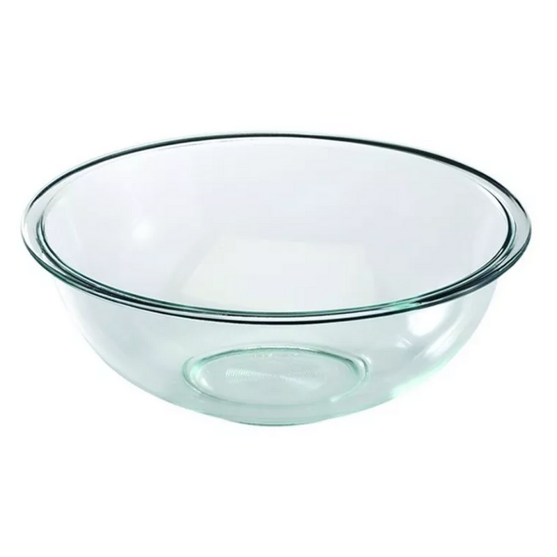 Bowl Vidrio Pyrex Basics 2,5 Litros Bols Batir Mezclar Horno