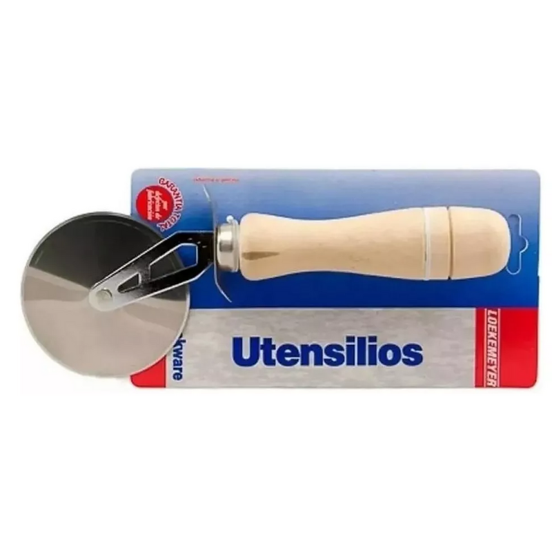 Rueda Corta Pizza Loekemeyer Gastronómico Mango Madera