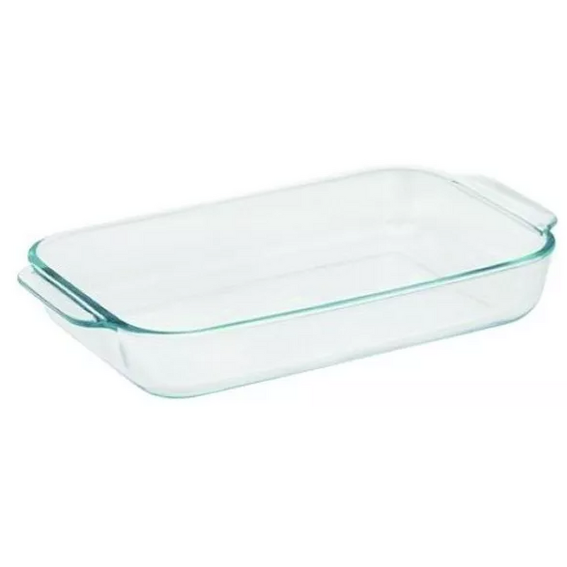Fuente rectangular 4,5L Basics Pyrex color transparente