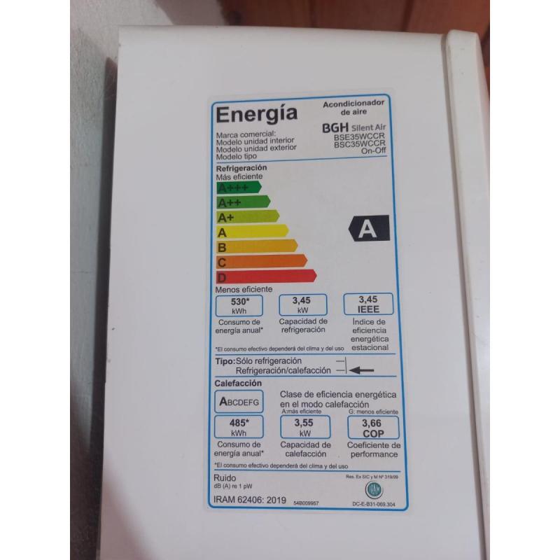 Aire Acondicionado BGH Silent Air 3000 Frigorías - Frío/Calor