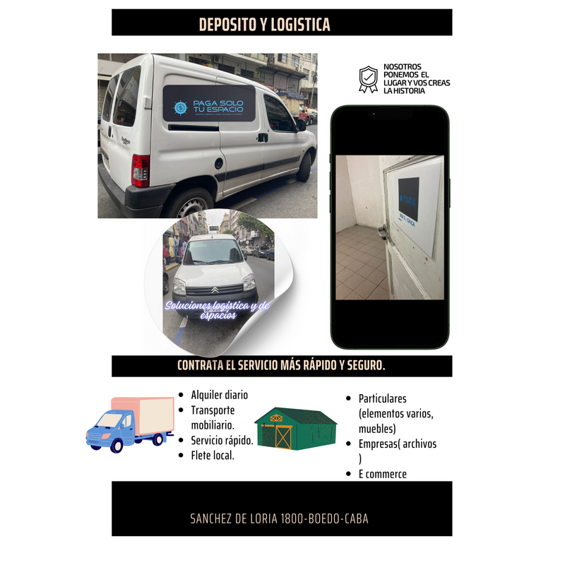 Alquiler sin chofer /Utilitario