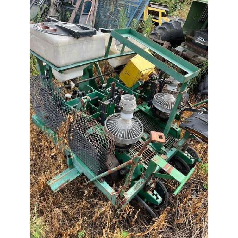 sembradora de dos surcos