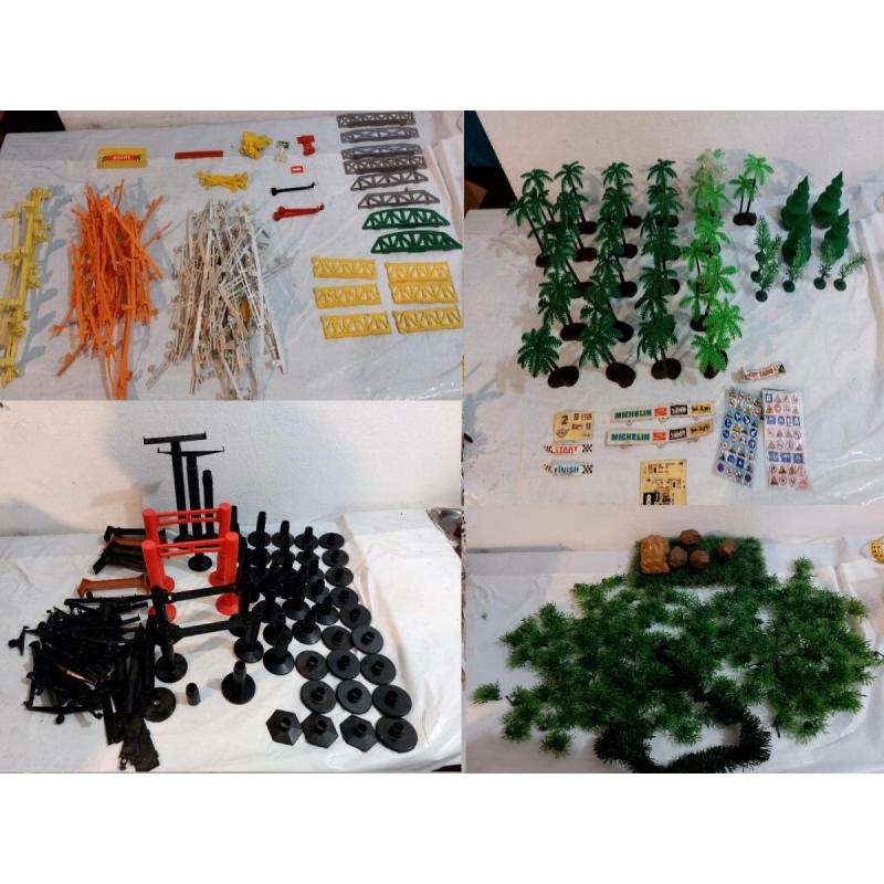 Tramos Pista Carreras Electrica. más de 15 mts. 5 looping. 21 autitos. - 3/10