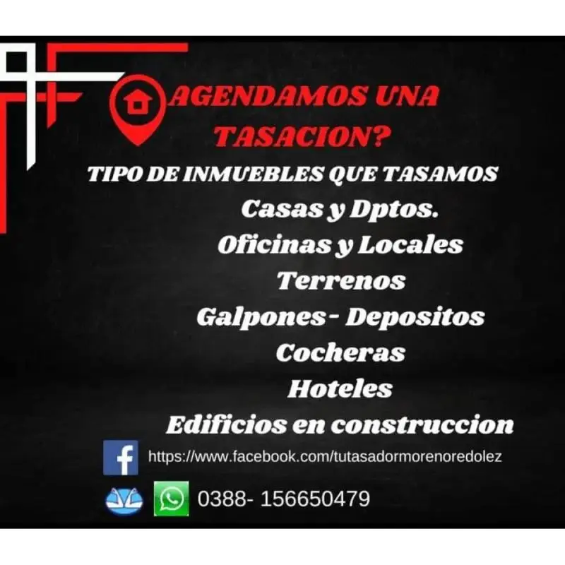 Tasaciones de bienes muebles e inmuebles -desea vender y no sabe el valor-