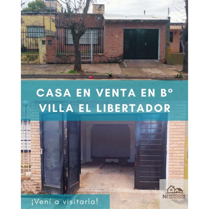 Se vende casa en Barrio Villa El LIbertador