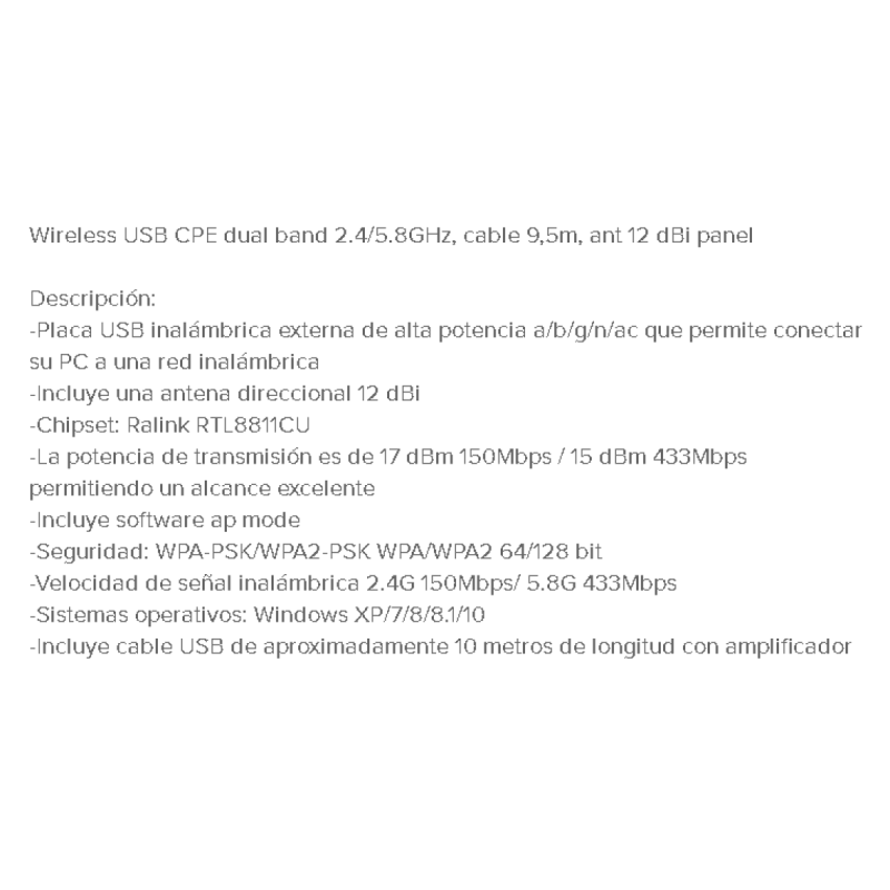Antena Wifi Exterior NISUTA. Internet gratis de Redes libres. - 4/7