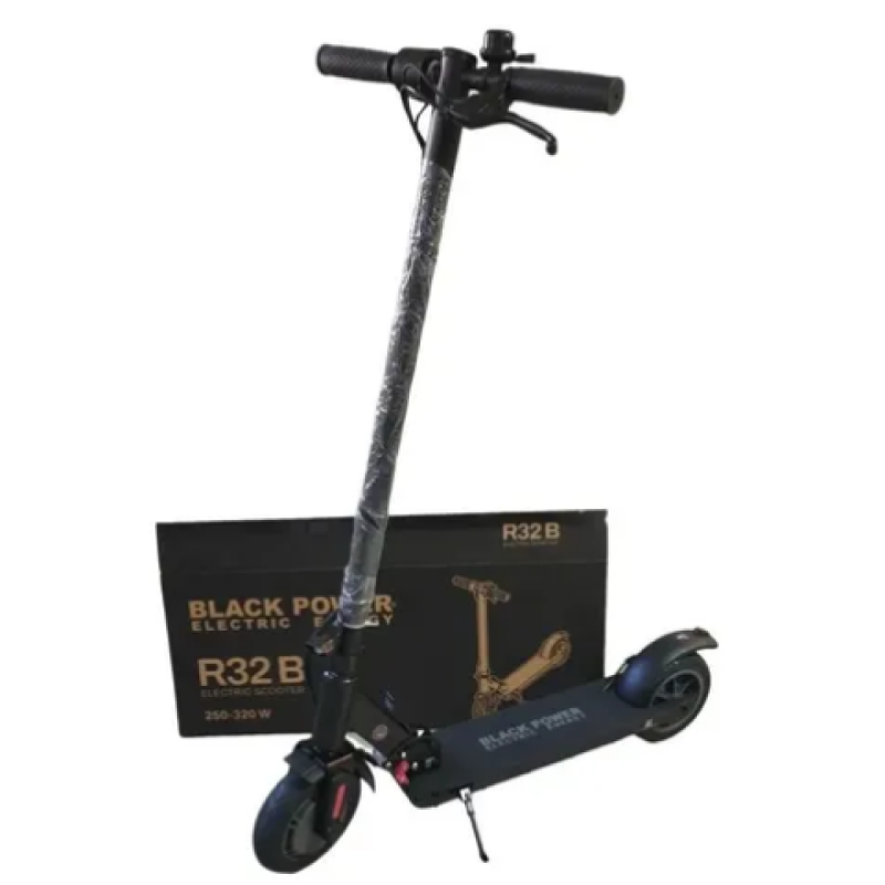 Monopatín Eléctrico Black Power R32 B Negro - 4/5